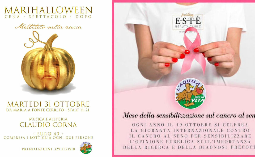Serata di solidarietà Estè beauty clinic per L’Aquila per La Vita