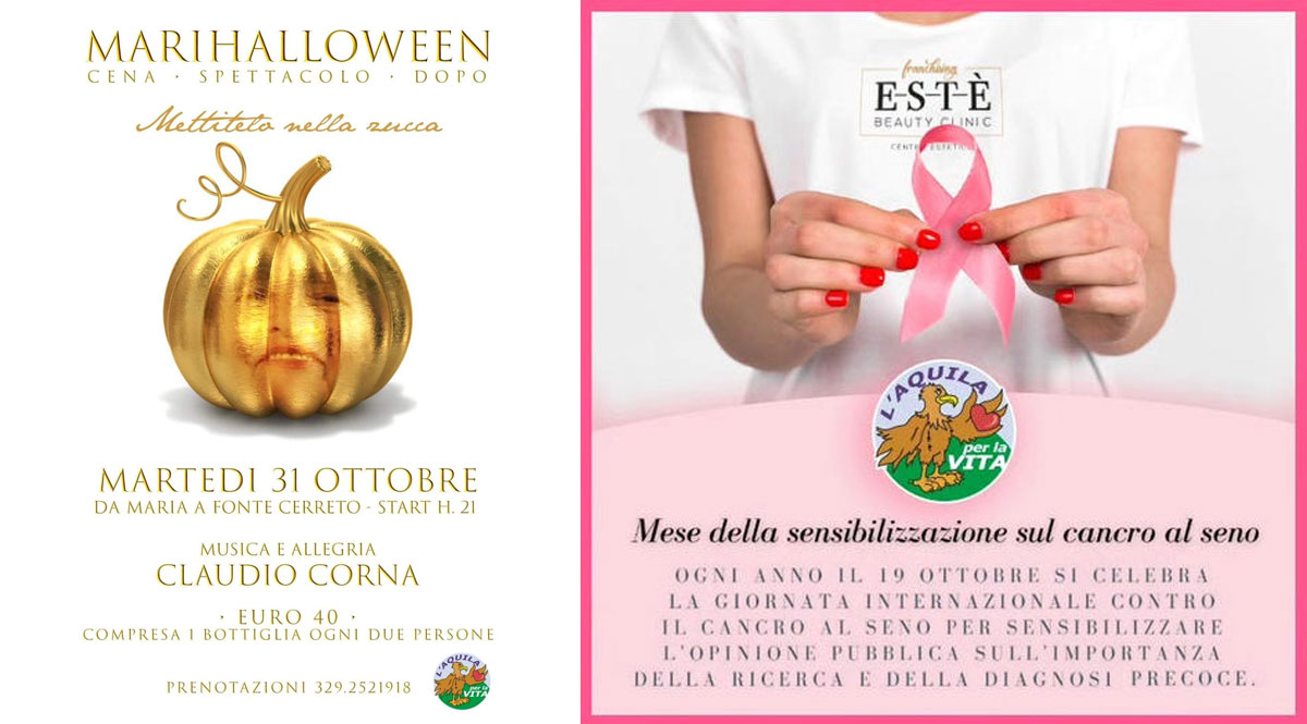 Serata di solidarietà Estè beauty clinic per L’Aquila per La Vita