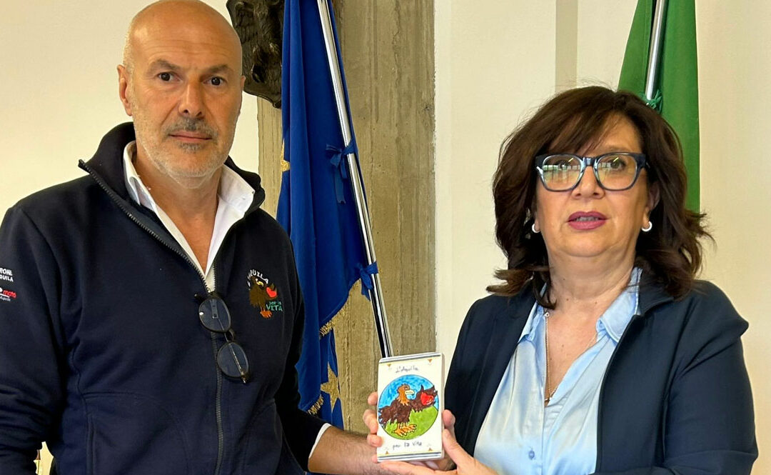 ANCHE L’ISTITUTO DI ISTRUZIONE SUPERIORE “AMEDEO D’AOSTA” SOSTIENE L’AQUILA PER LA VITA