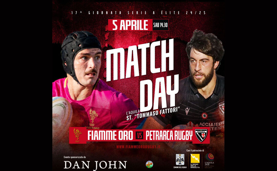 MATCH DI RUGBY CON RACCOLTA FONDI